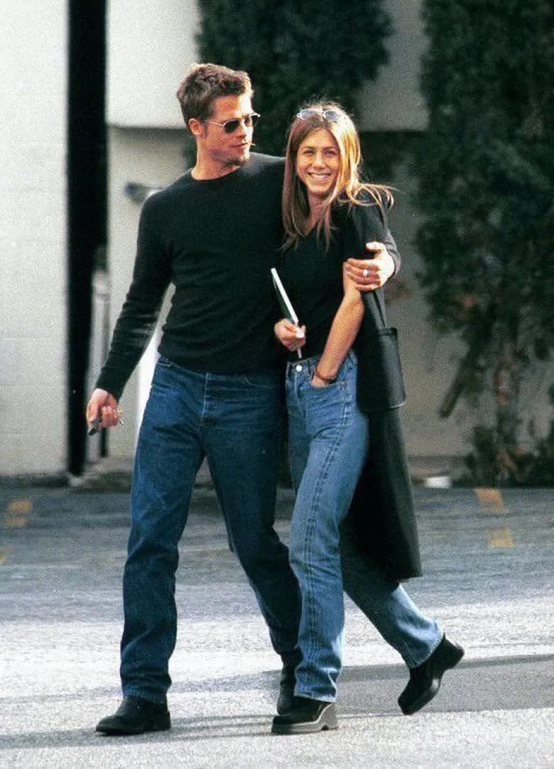 Jennifer Aniston & Brad Pitt