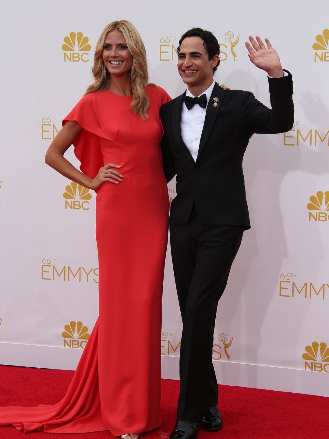 Heidi Klum en Zac Posen