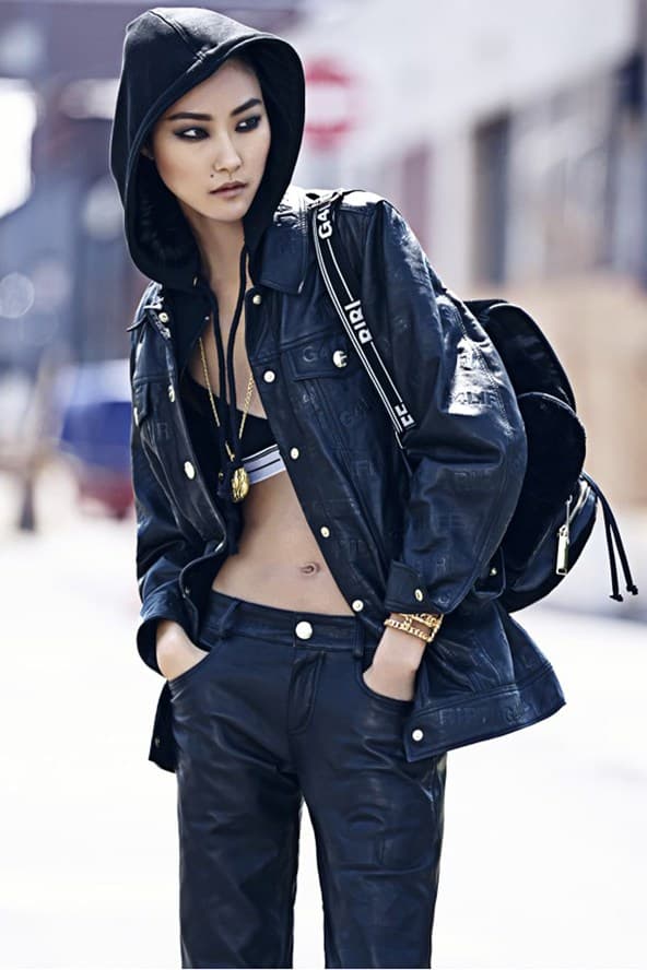 River Island Bad Girl Chinese Model