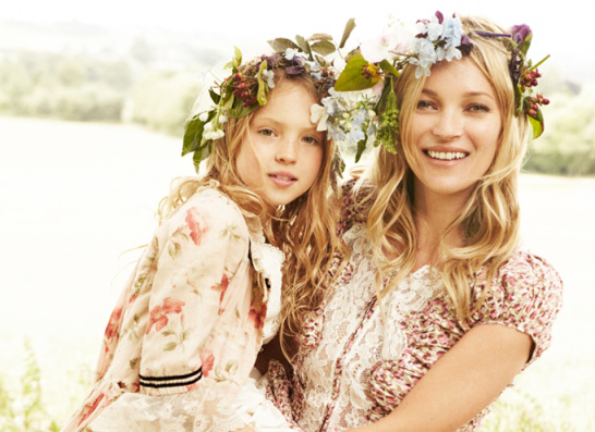 kate moss and daugther 