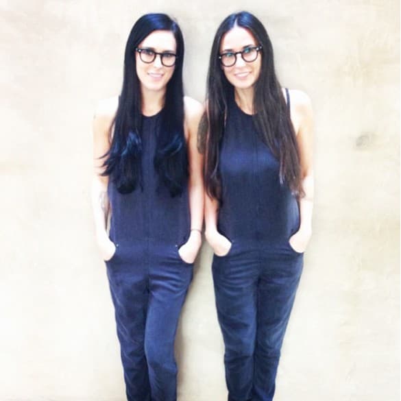 Demi Moore and Rumer Willis