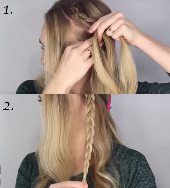 tutoriel DIY tresses bohêmes