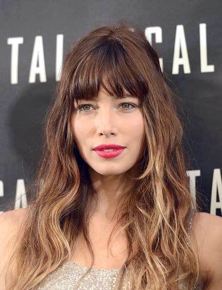 maquillage cheveux Jessica Biel