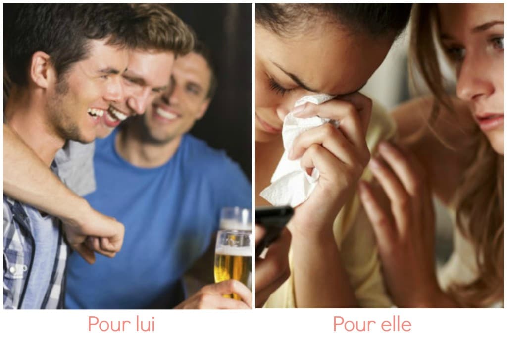 différence homme femme séparation