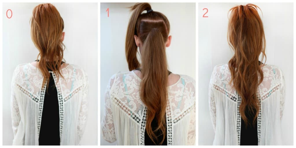 astuce coiffure simple 