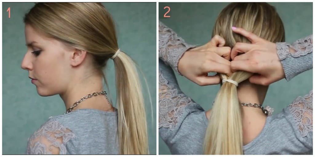 tuto coiffure facile 