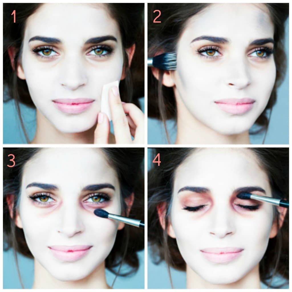 tuto maquillage zombie 