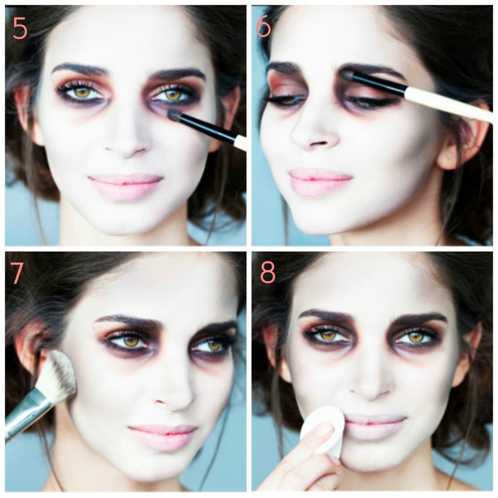 maquillage zombie tim burton 