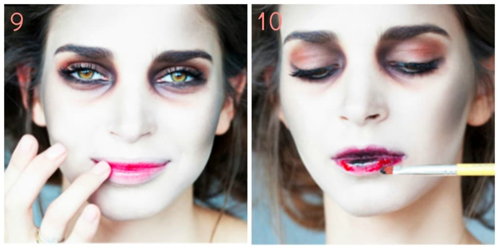 tuto maquillage zombie 