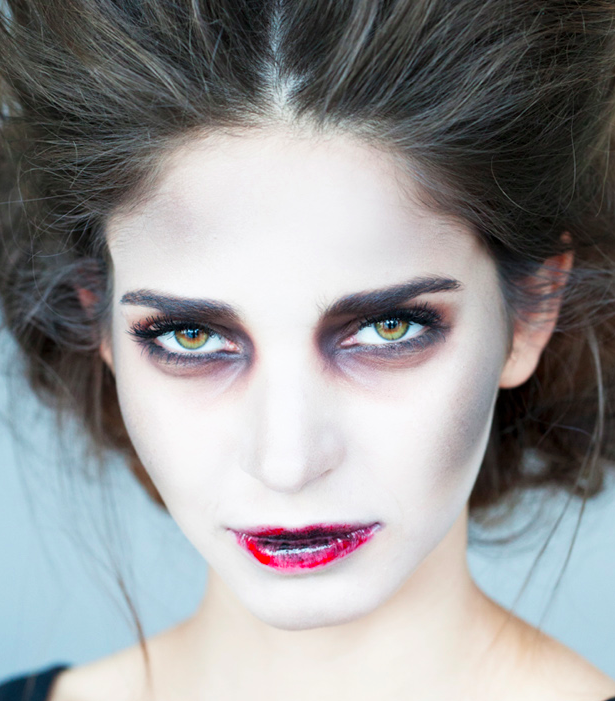 maquillage zombie tim burton 