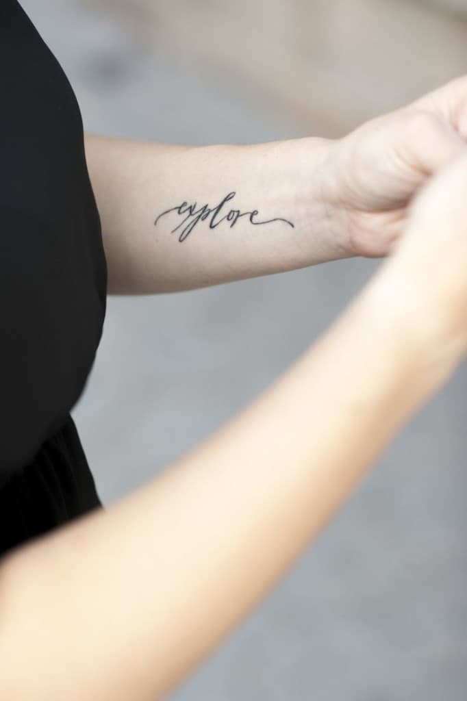 idée petit tatouage chic 